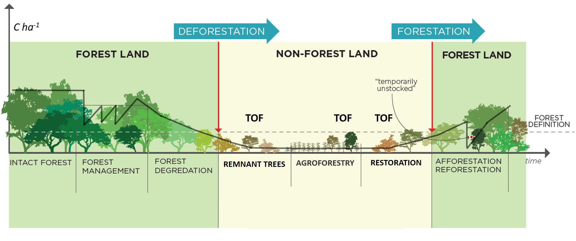Illustration of tree systems